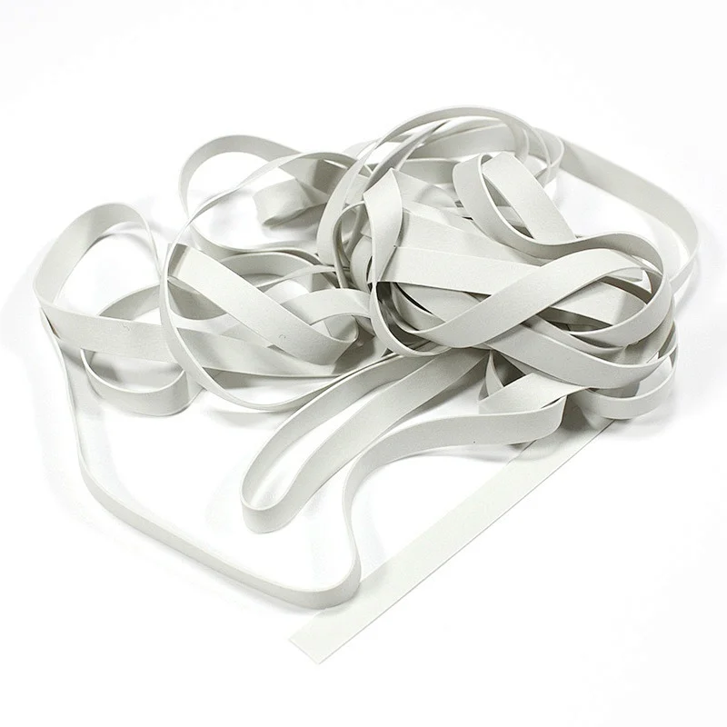 Oeko-tex waterproof rubber band elastic rubber bra strap tape for swimwear underwear