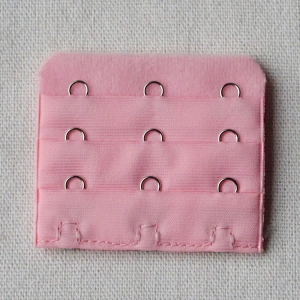 2021 popular elastic bra extender 3 hook and eye tape black