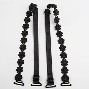 Wholesale Beautiful sunflower lace shoulder straps bra straps as underwear accessories