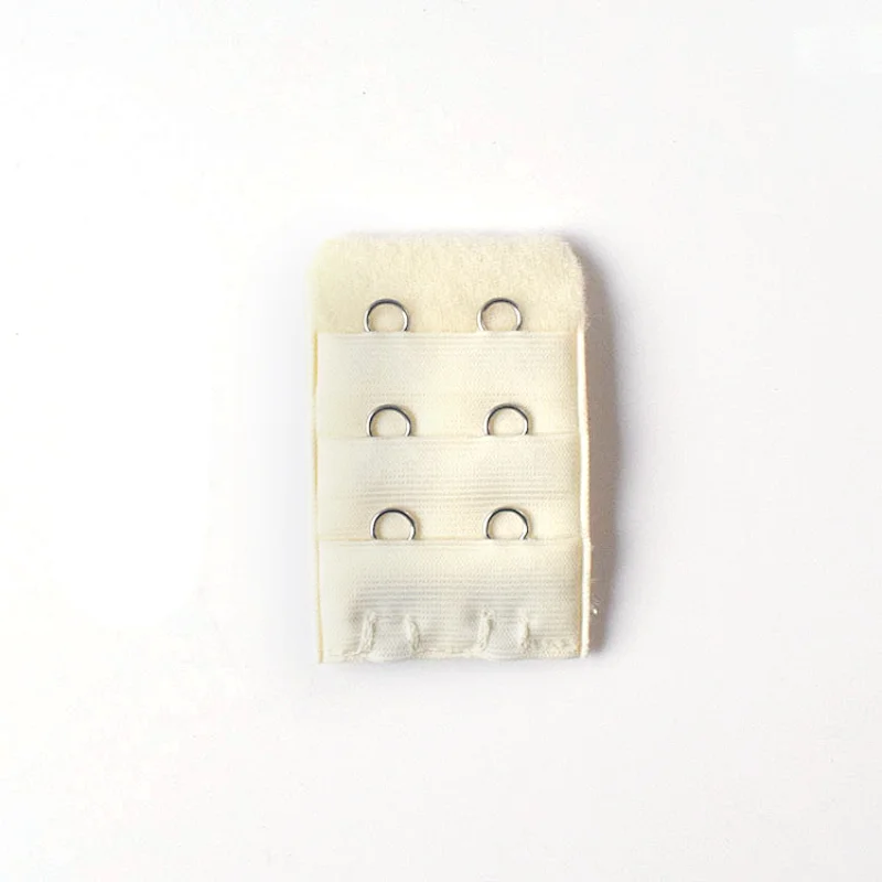 2021 popular elastic bra extender 3 hook and eye tape black
