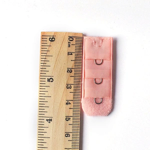 2021 popular elastic bra extender 3 hook and eye tape black