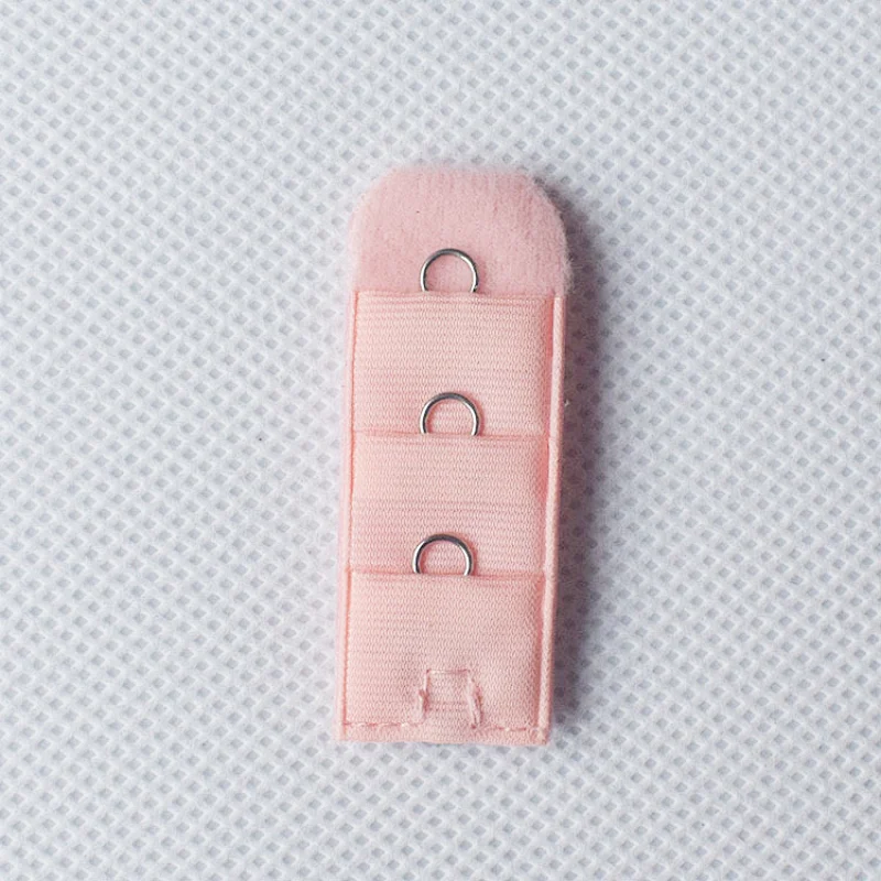 2021 popular elastic bra extender 3 hook and eye tape black