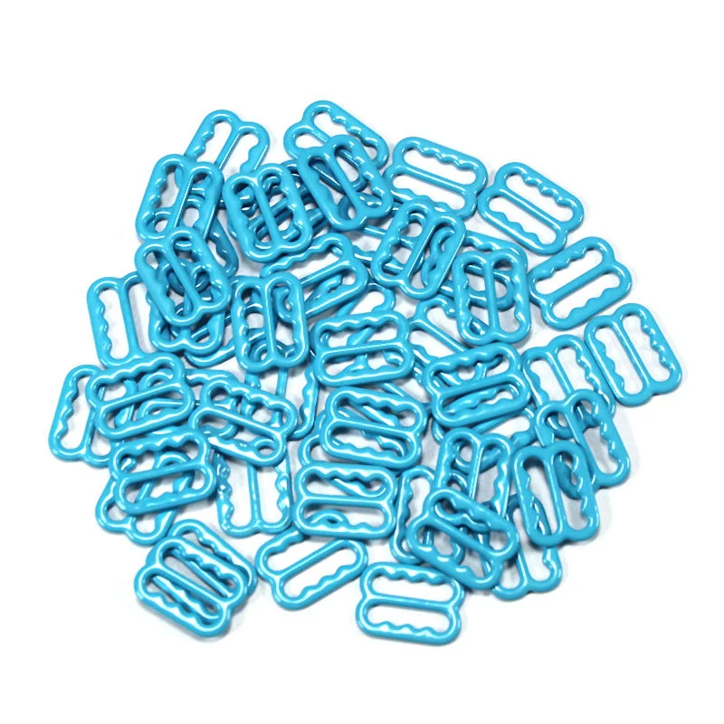 Gold Supplier bikini hardware rings good shape decoration beachwear strap buckles for swimwear