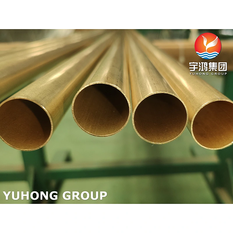 JIS H3300 C6872T Aluminium Brass Seamless Tube