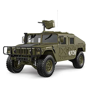 New arrival 1:10 remote radio control 2.4G toy military rc car