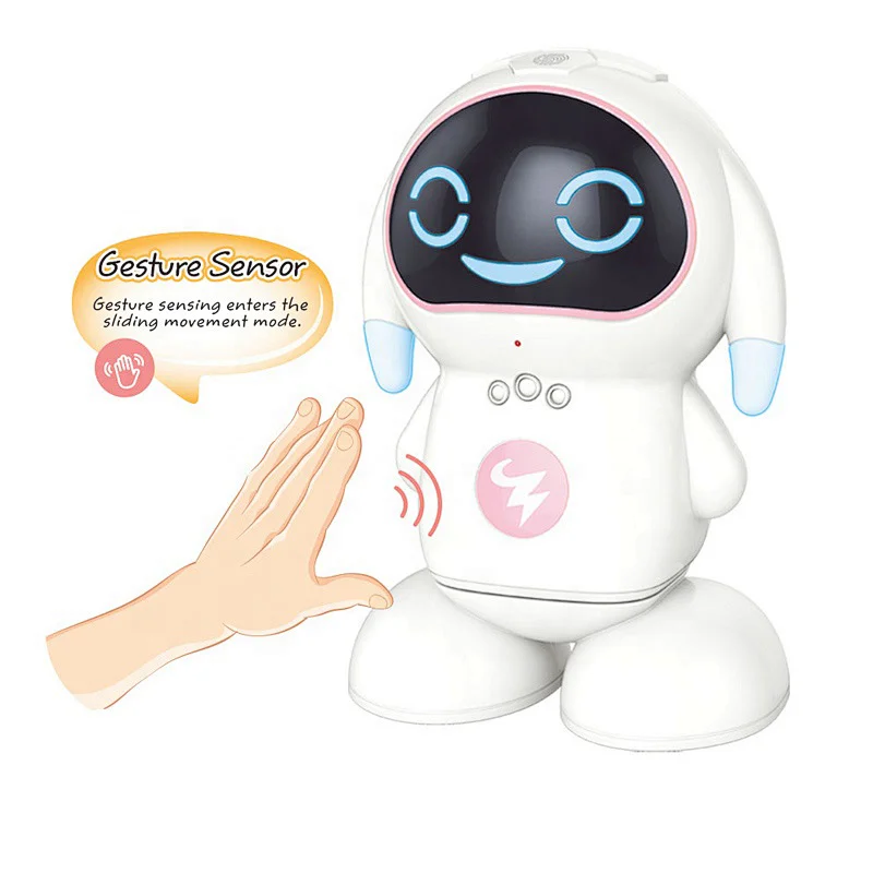 Gesture sensor remote control dancing program kids robot toy