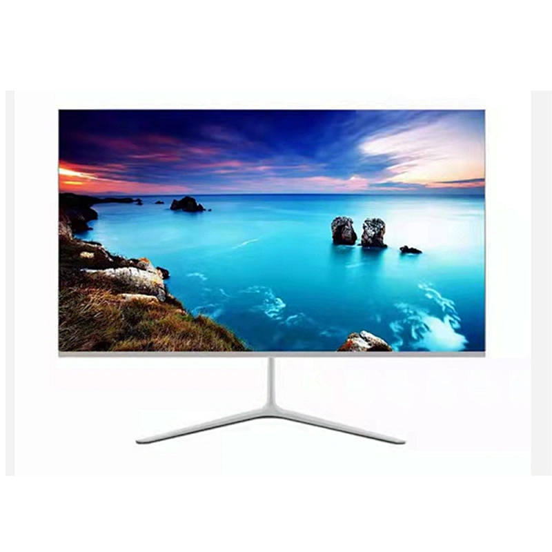 21.5 inch white desktop computer monitor Office household