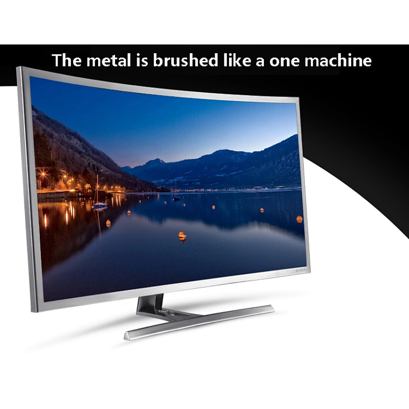 24-inch Curved screen display 1920*1080, VGA,  white desktop computer monitor Office games