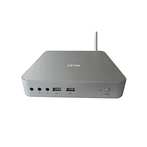 Good quality Gigabit Ethernet Mini PC support CoreI3 I5 I7CPU WiFi Fanless Portable Small computer for office home school