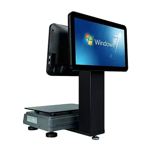15.6inch touch screen pos machine windows system terminal supermarket pos computer for weighing vegetable market