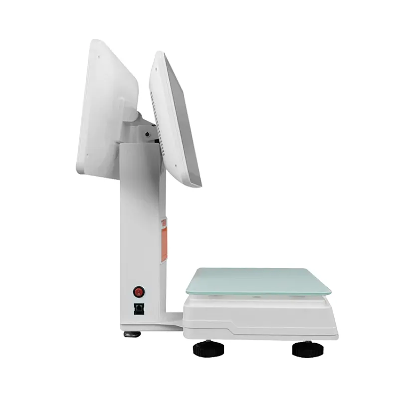 15.6-inch pos machine i3 CPU 4GB Win10 capacitive touch dual screen pos system pos machine all-in-one machine