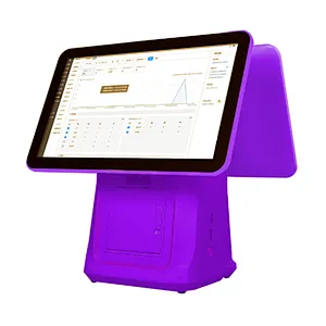 Supper design 15.6inch POS System Touch all in one POS computer desktop Restaurant Supermarket Hotel Exclusive Design POS PC