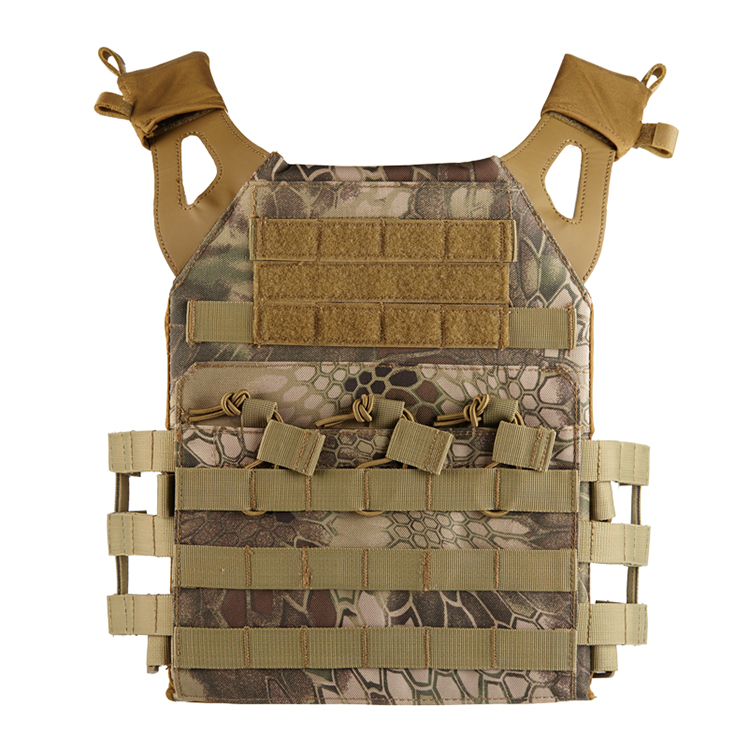 Chaleco portador de tablero de pvc táctico de caza ajustable chaleco de placa del ejército revista Airsoft Paintball chaleco accesorios de engranajes al aire libre