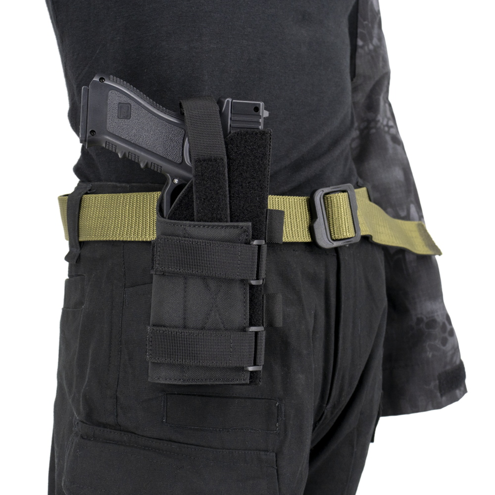 Tactical Pistol Holster with Flashlight Magic Pouch