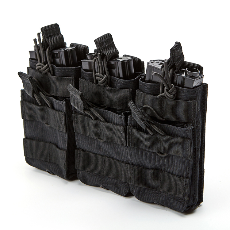 Bolsa magnética M4 con tapa abierta triple de doble capa