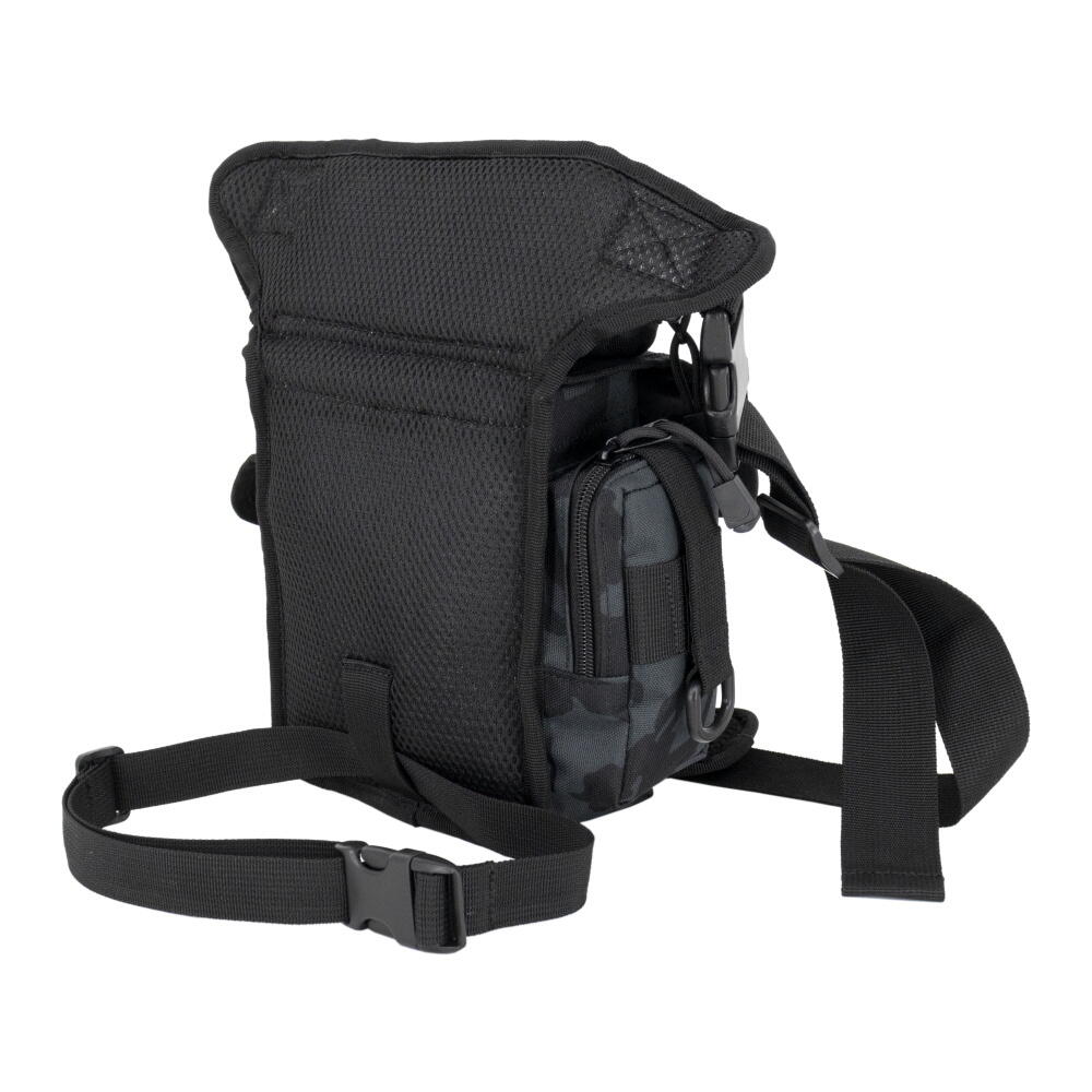 Tactical Drop Leg Bag Waist Bag Outdoor Thigh Pack with Water Bottle Pouch for Men