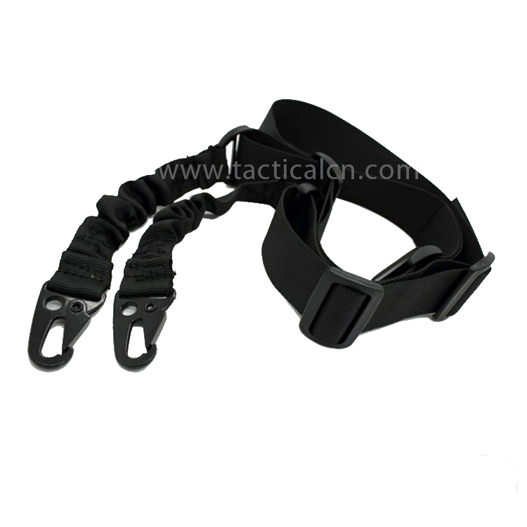 Military Gun Sling 2 Point Gun Slings Tactical Shoulder Strap Rifle Sling with Metal Buckle Hunting Gun Accessories