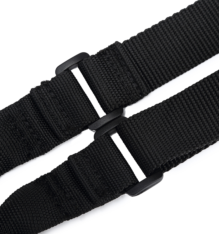 Eslinga de rifle tradicional ajustable Correa de hombro Accesorios de pistola de caza Eslinga de pistola táctica de 2 puntos