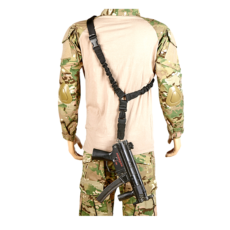 Adjustable Bungee Rifle Sling Gun Strap Tactical One Single Point Gun Sling
