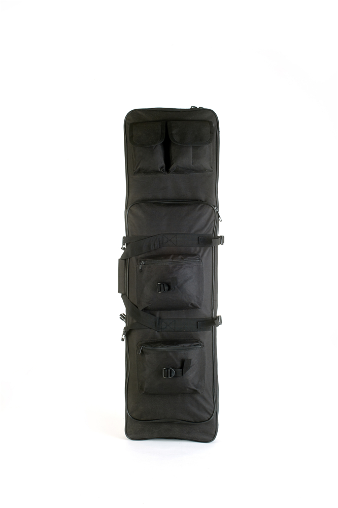 1 metro Airsoft Rifle Bag Tactical Rifle Gun Carring Shoulder Sling Case Bag con bolsa extendida