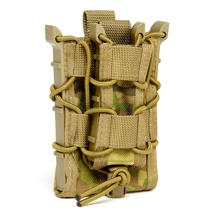 Ak 1000D Nylon Customized Universal Pistol Airsoft Army Tactical Magazine Drop Carrier Pouch Military Tactical Double Holster