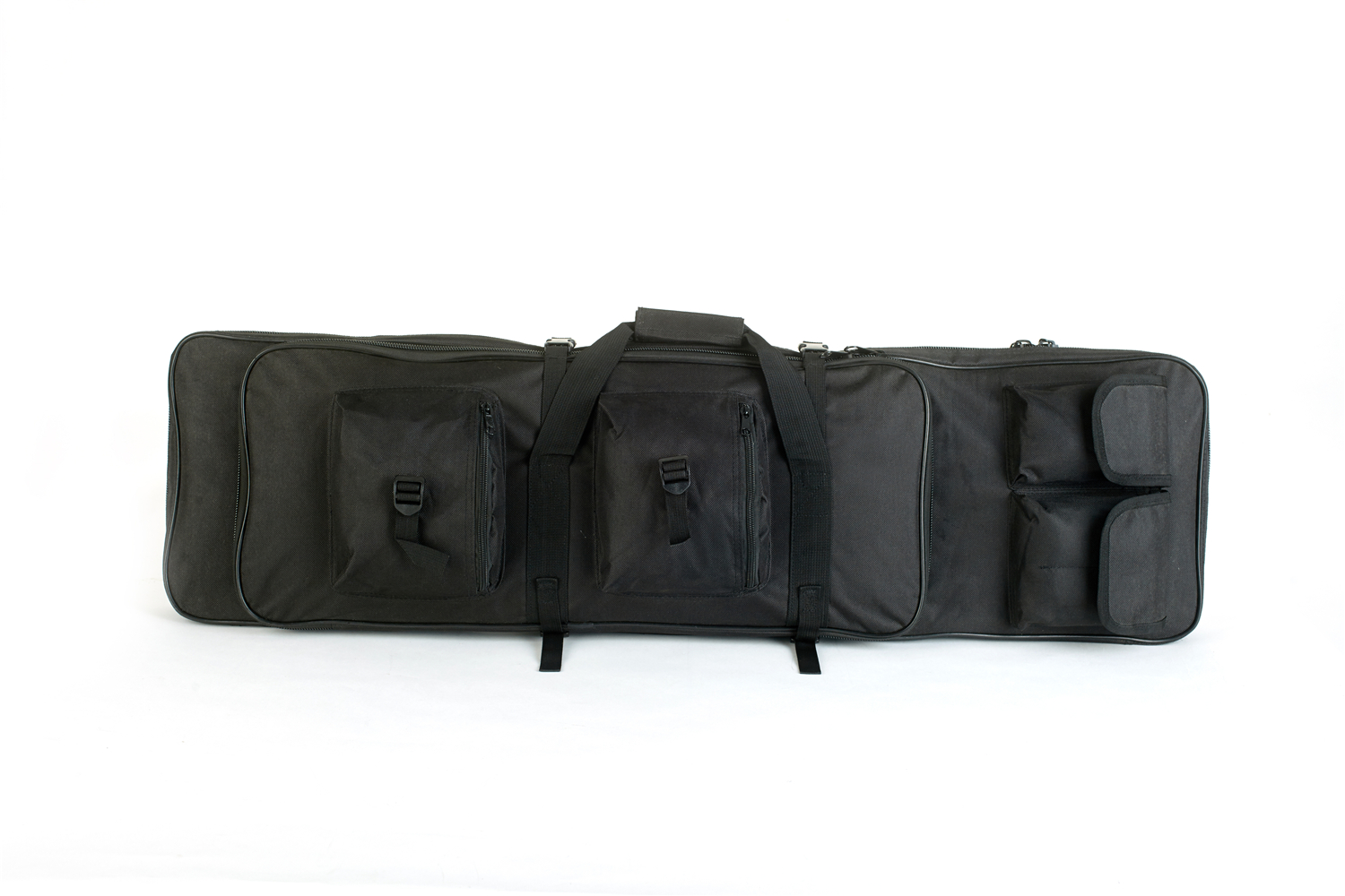 1 metro Airsoft Rifle Bag Tactical Rifle Gun Carring Shoulder Sling Case Bag con bolsa extendida