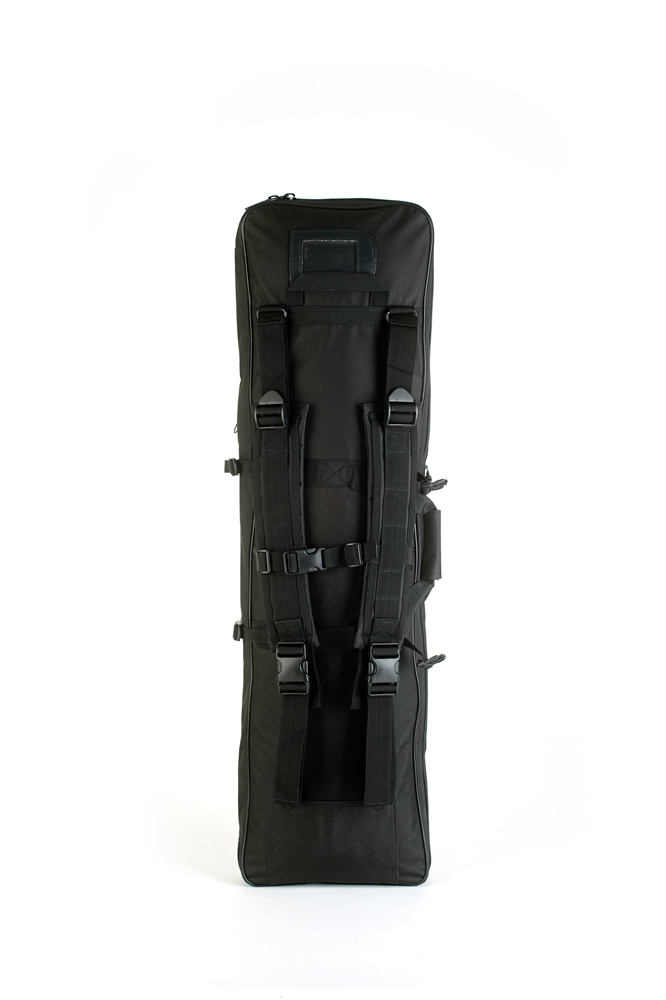 1 metro Airsoft Rifle Bag Tactical Rifle Gun Carring Shoulder Sling Case Bag con bolsa extendida