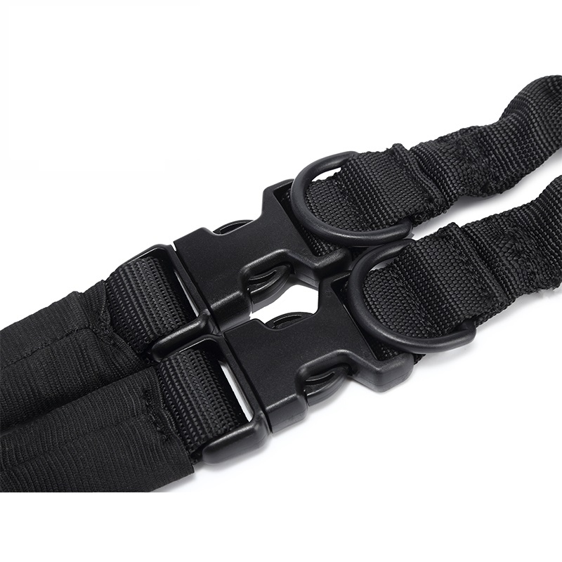 Eslinga de rifle tradicional ajustable Correa de hombro Accesorios de pistola de caza Eslinga de pistola táctica de 2 puntos