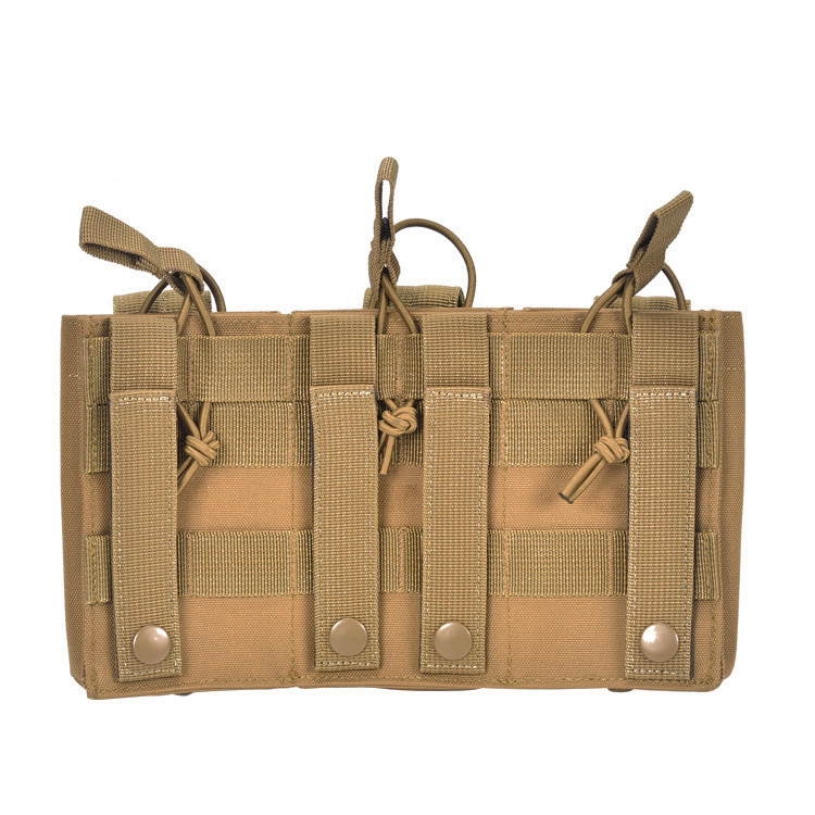 M4 and Pistol Mag Pouch Tactical Molle Triple Magazine Pouches