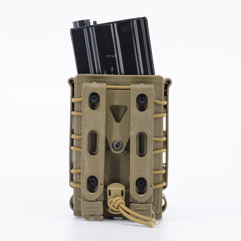 Tactical Scorpion Fast Mag Quick Release Mag TPR Molle Pouch Funda para revista para Ar15 M4 5,56 7,62 9mm