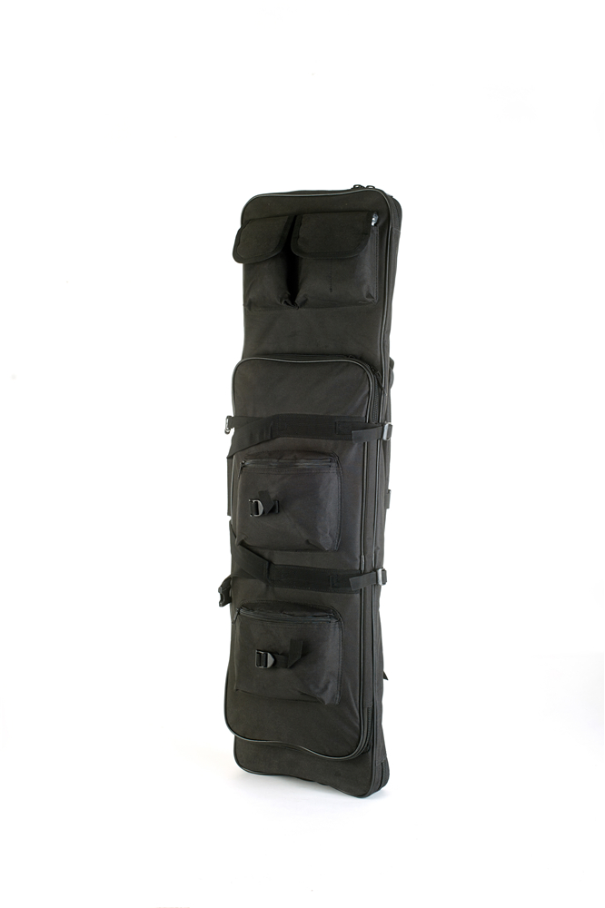 1 metro Airsoft Rifle Bag Tactical Rifle Gun Carring Shoulder Sling Case Bag con bolsa extendida
