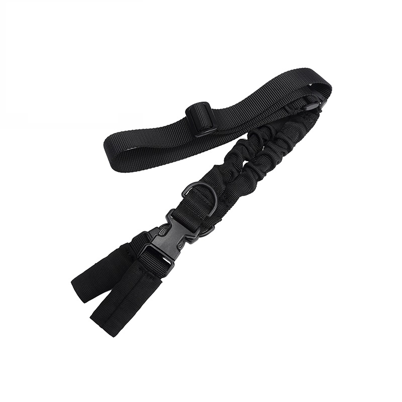 Eslinga de rifle tradicional ajustable Correa de hombro Accesorios de pistola de caza Eslinga de pistola táctica de 2 puntos