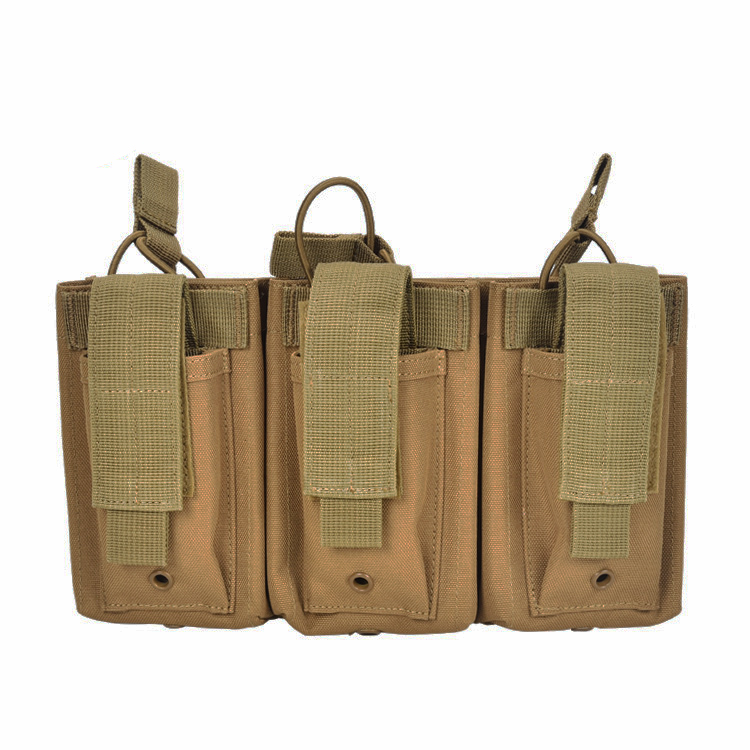 M4 and Pistol Mag Pouch Tactical Molle Triple Magazine Pouches