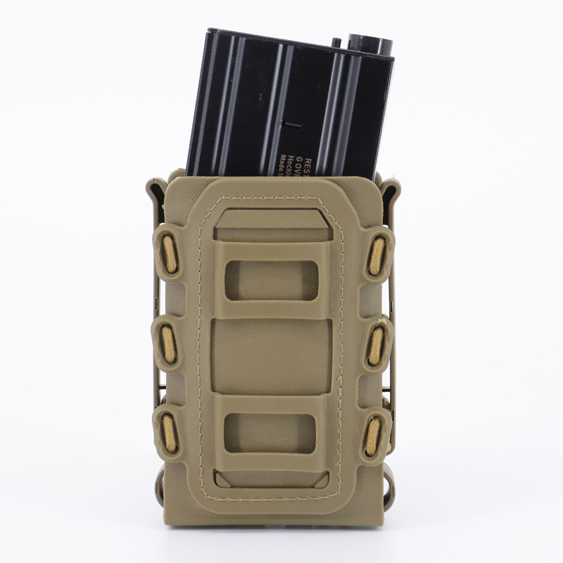 Tactical Scorpion Fast Mag Quick Release Mag TPR Molle Pouch Funda para revista para Ar15 M4 5,56 7,62 9mm