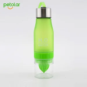 Manufacture Factory eco-friendly Plastic shaker Sports Water Bottles  With Fruit Infuser