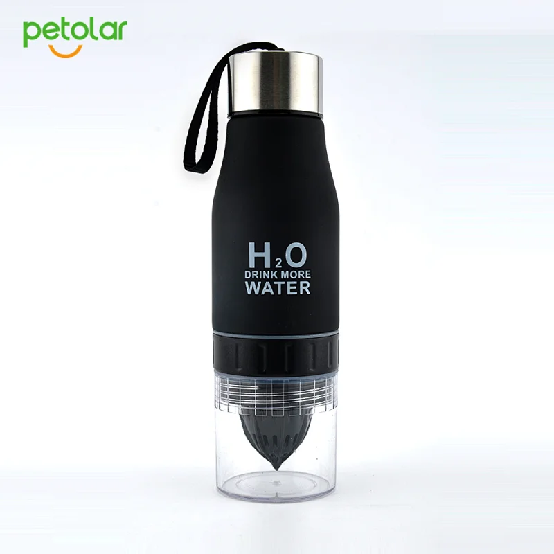Manufacture Factory eco-friendly Plastic shaker Sports Water Bottles  With Fruit Infuser