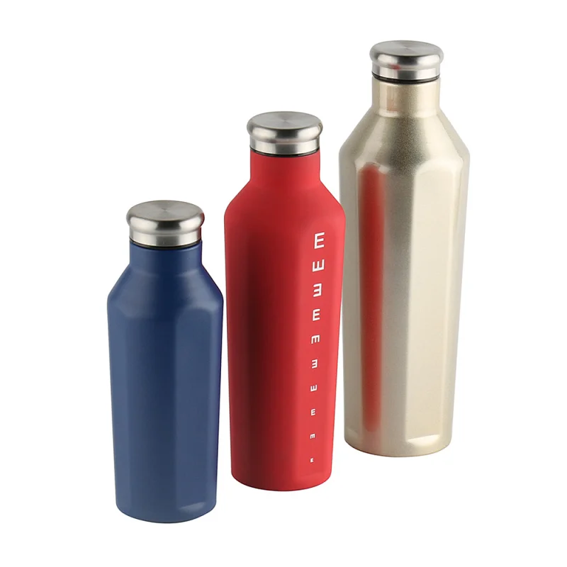 double wall the best vacuum insulated stainless steel water bottle metal thermos flask stainless steel sports water bottle