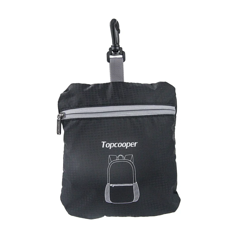 TOPCOOPER High Quality Ripstop Nylon Foldable Backpack waterproof folding rucksack backpack