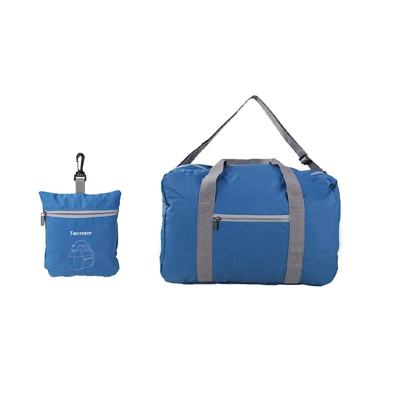 TOPCOOPER High Quality Nylon Foldable Travel Bag Folding Duffle Bag