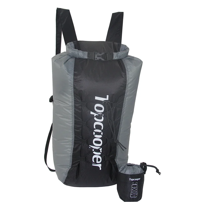 TOPCOOPER lightweight outdoor folding dry backpack waterproof dry bag backpack lightweight