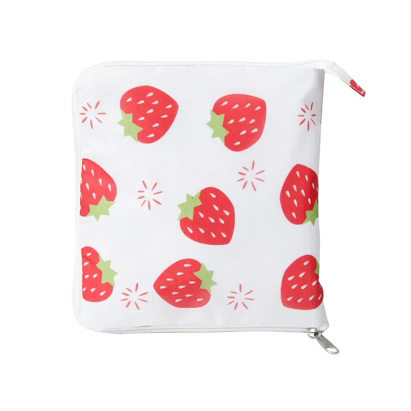 TOPCOOPER New Design All Over Printing Foldable cooler bag Folding tote lunch bag