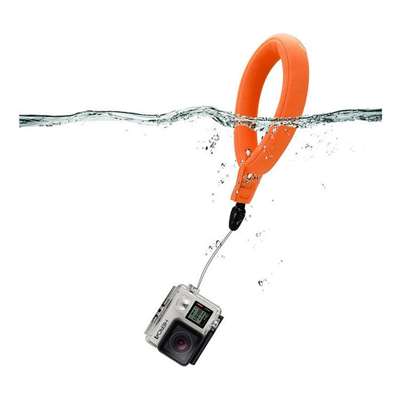 Topcooper waterproof camera float  Foam Floating Wrist Strap for camera mobile phone