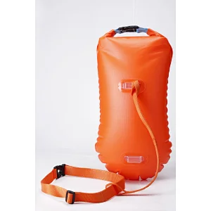 TOPCOOPER Lightweight Safe Swim Buoy Bag Tow Float for Swimming