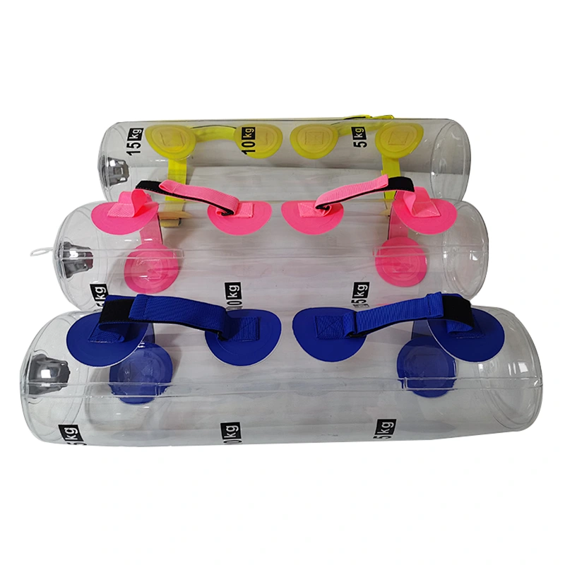Amazon Bestseller Multiple Size Color Core Balance Training Sandbags Adjustable Weighted Water Aqua Dumbbell bag
