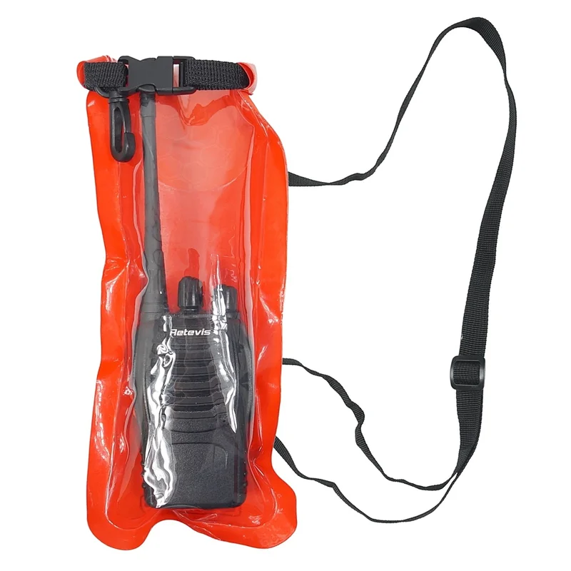 VHF PMR Radio Dry Bag Waterproof Radio Case Rainproof bag for Radio