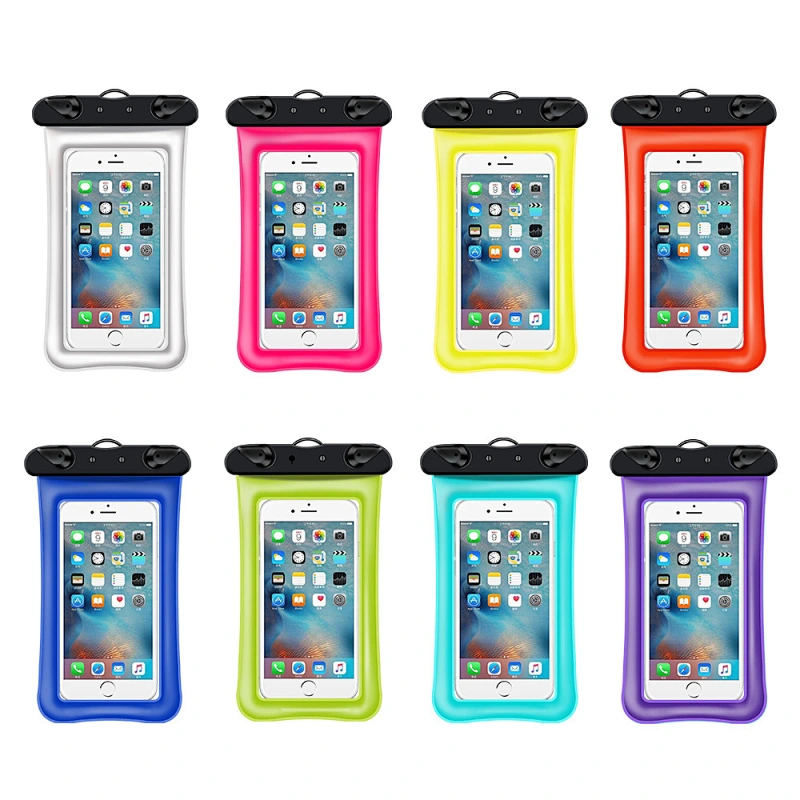 TOPCOOPER IPX8 waterproof floating phone case air waterproof phone bag