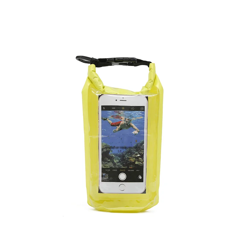 2.5L Lightweight Mini Dry Bag with Phone pouch