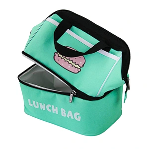 TOPCOOPER Tote Insulated Cooler Bag Lunch Bag For Kids Office