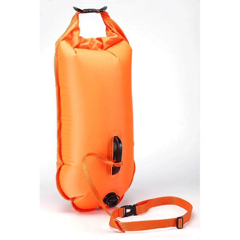 TOPCOOPER Swim buoy with Phone Pouch Swim Bubble for Open Water Swimmers and Triathletes