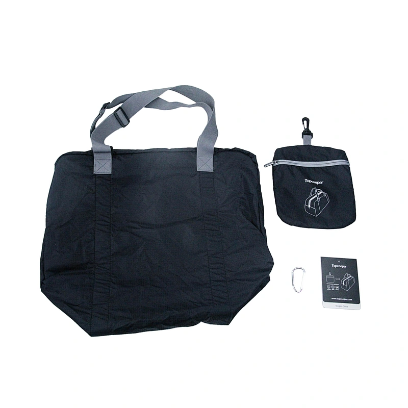 TOPCOOPER High Quality Nylon Foldable Travel Bag Folding Duffle Bag